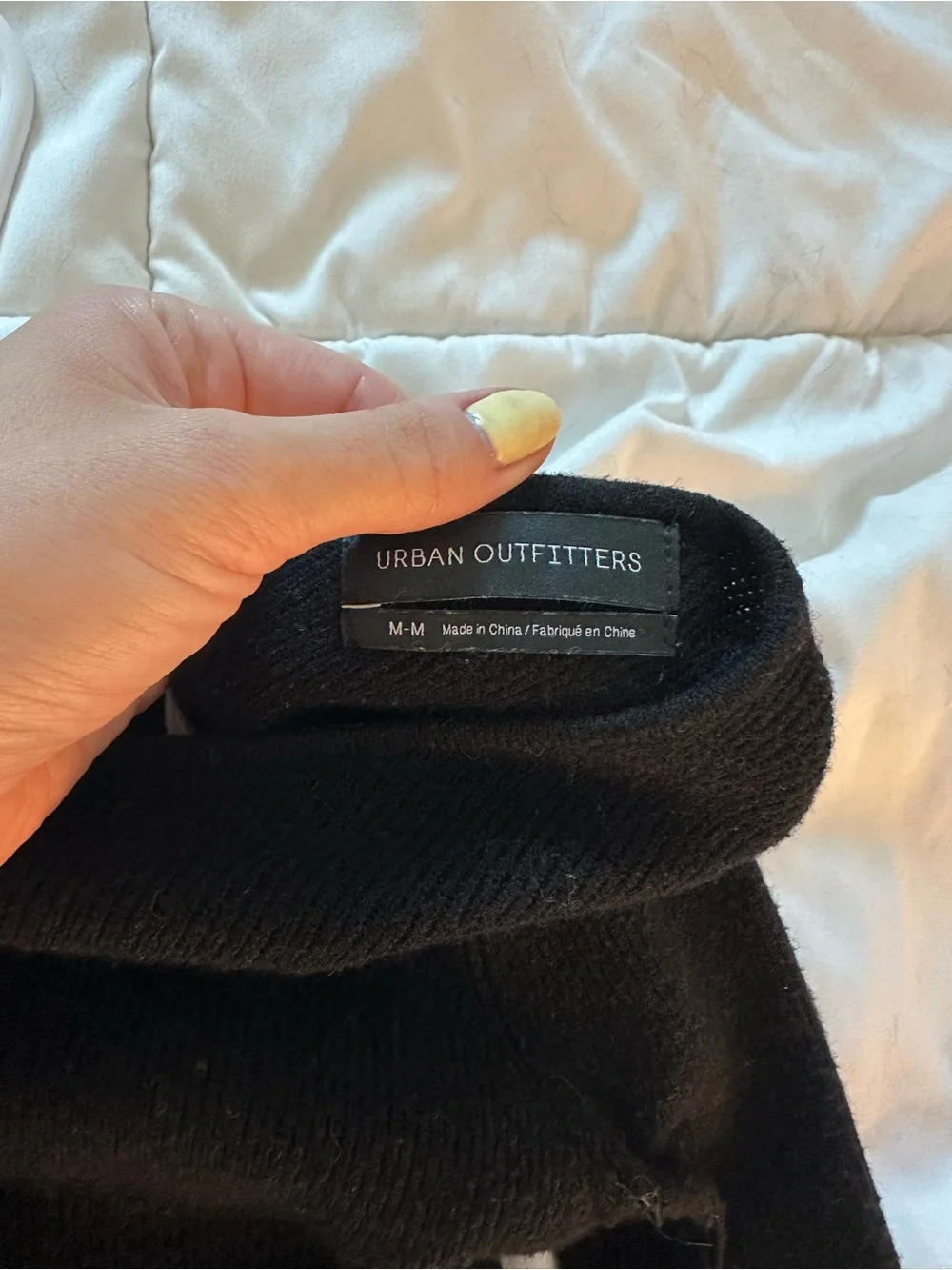 Urban Outfitters Black Knit Sweater Top
